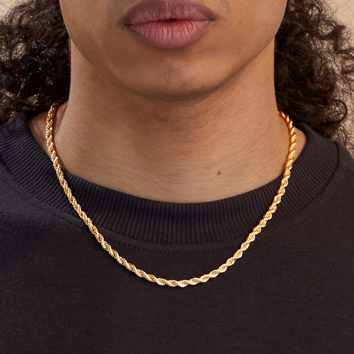 4mm Rope Chain Necklace - Image 3
