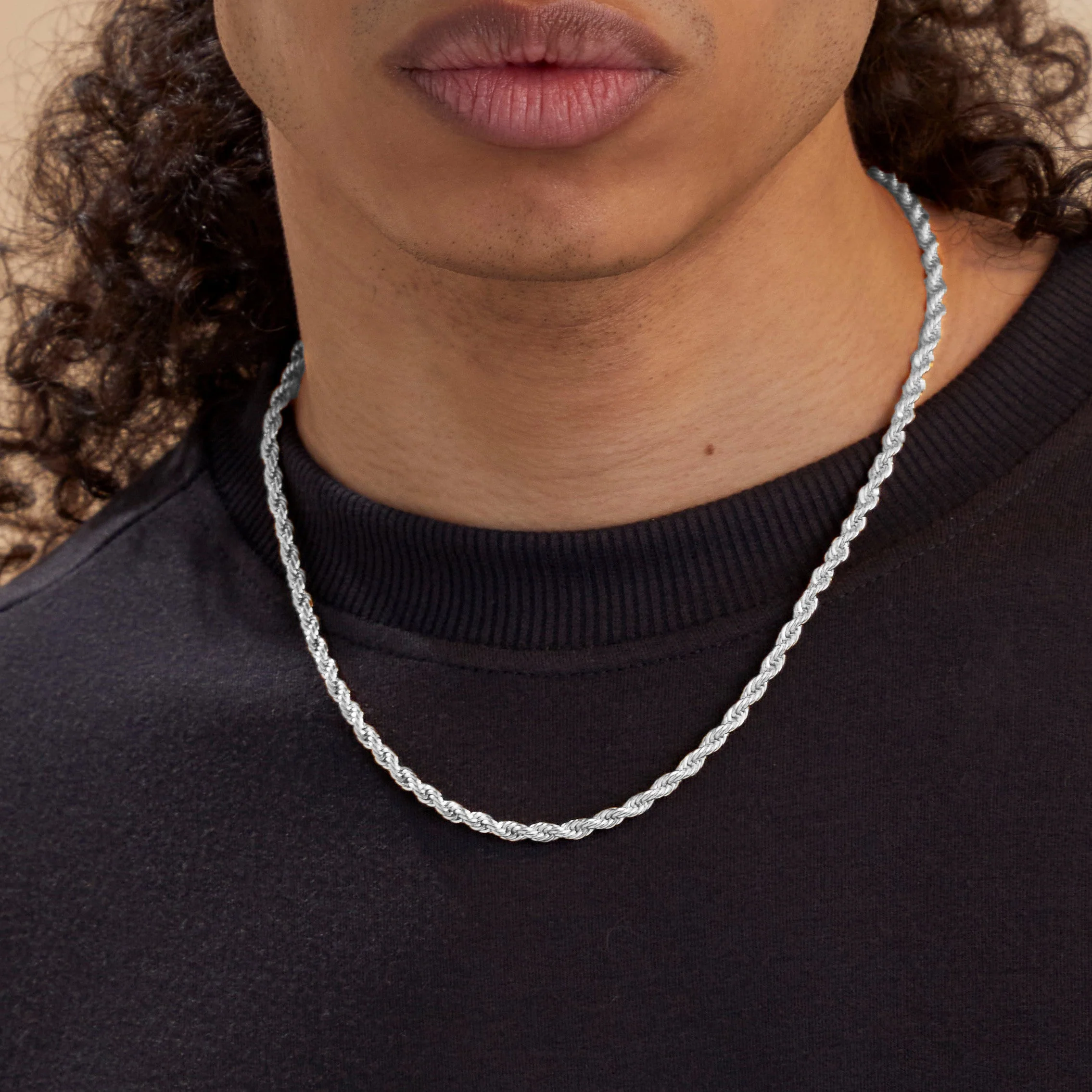 4mm Rope Chain Necklace - Image 6