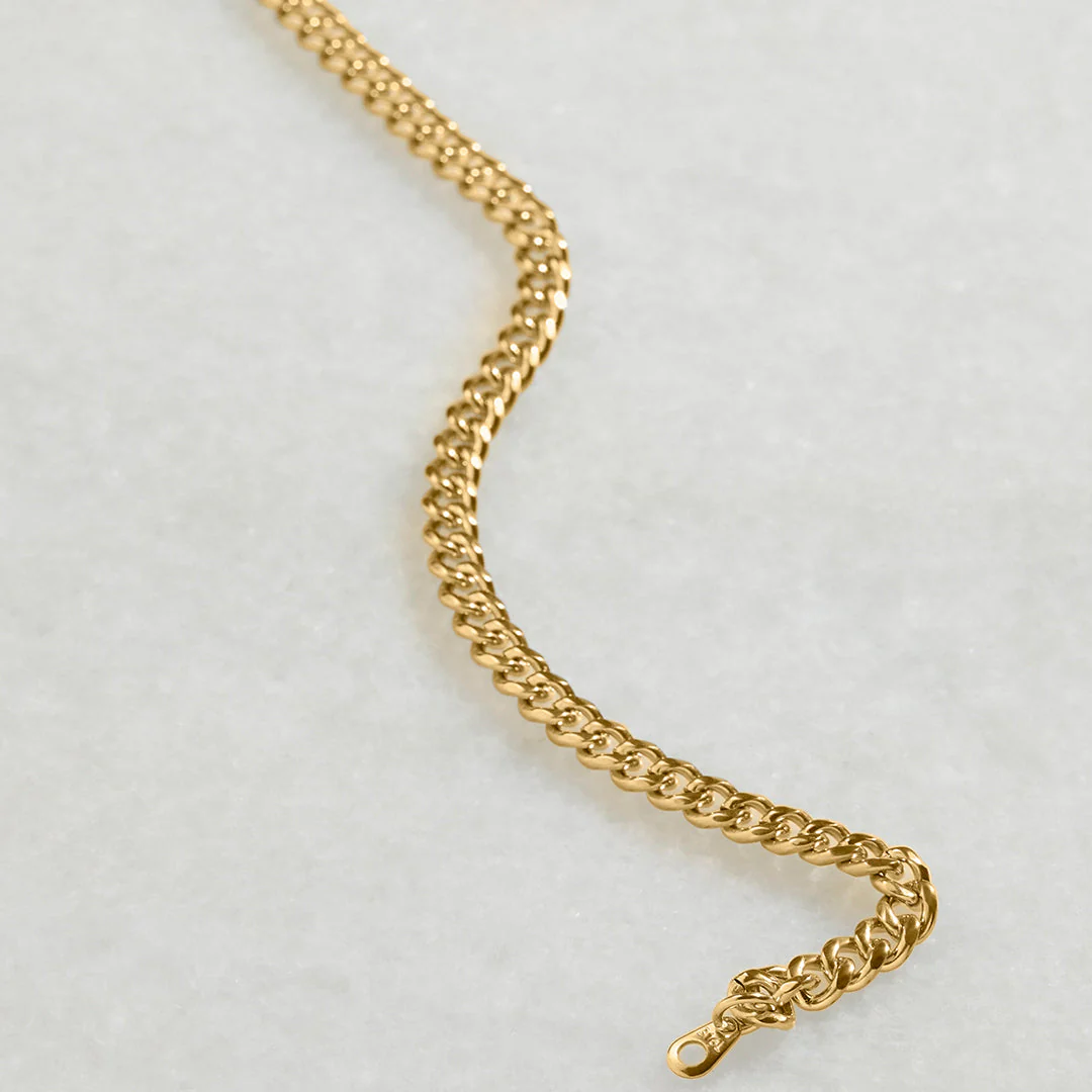 8mm Cuban Chain Necklace - Image 4