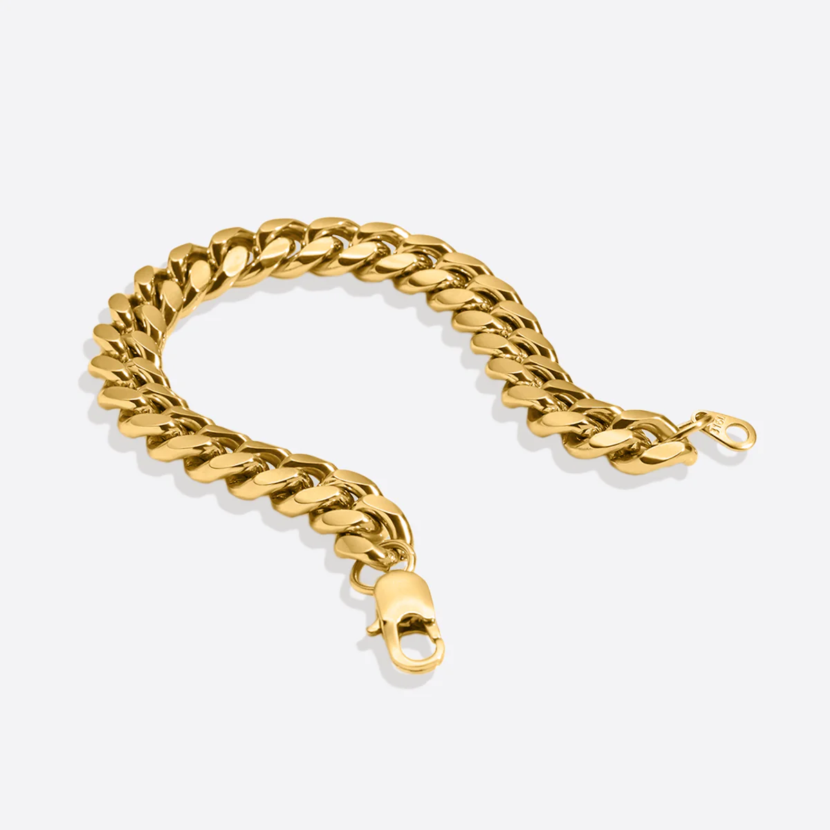 8mm Cuban Link Chain Bracelet - Image 8