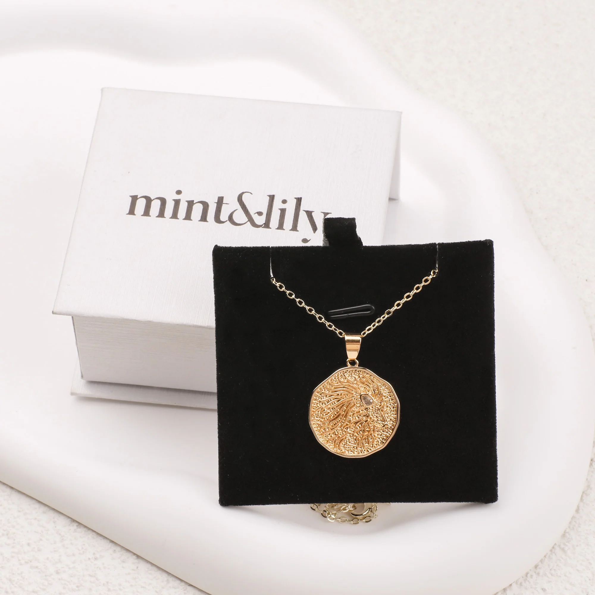 Astrological Sign Coin Pendant Necklace - Image 36