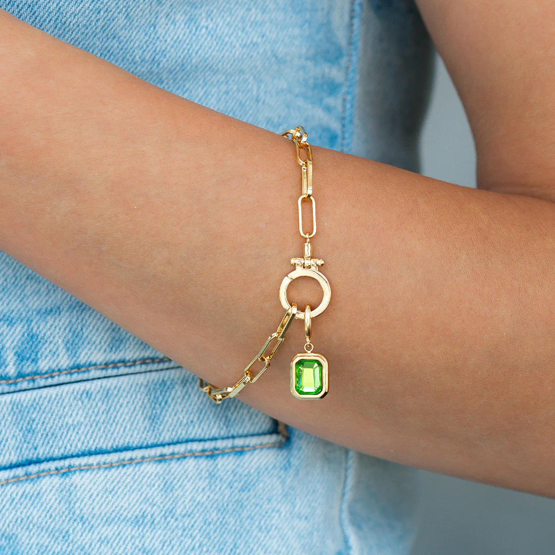 Baguette Birthstone Charm - Image 27