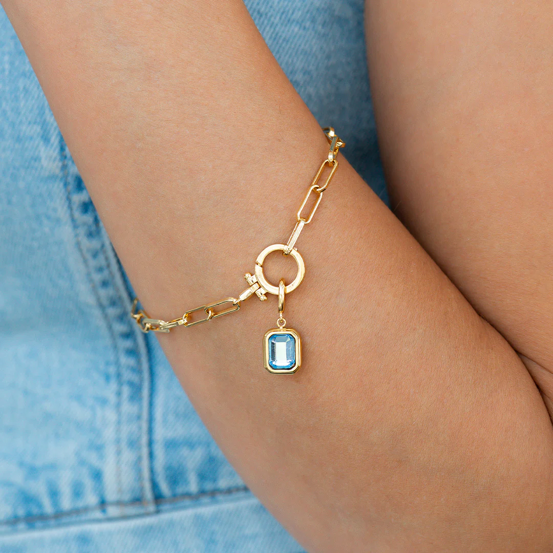 Baguette Birthstone Charm - Image 29