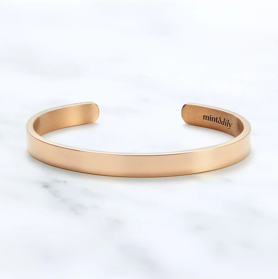Be Brave. Be Strong. Be Badass. Personalizable Cuff Bracelet - Image 20