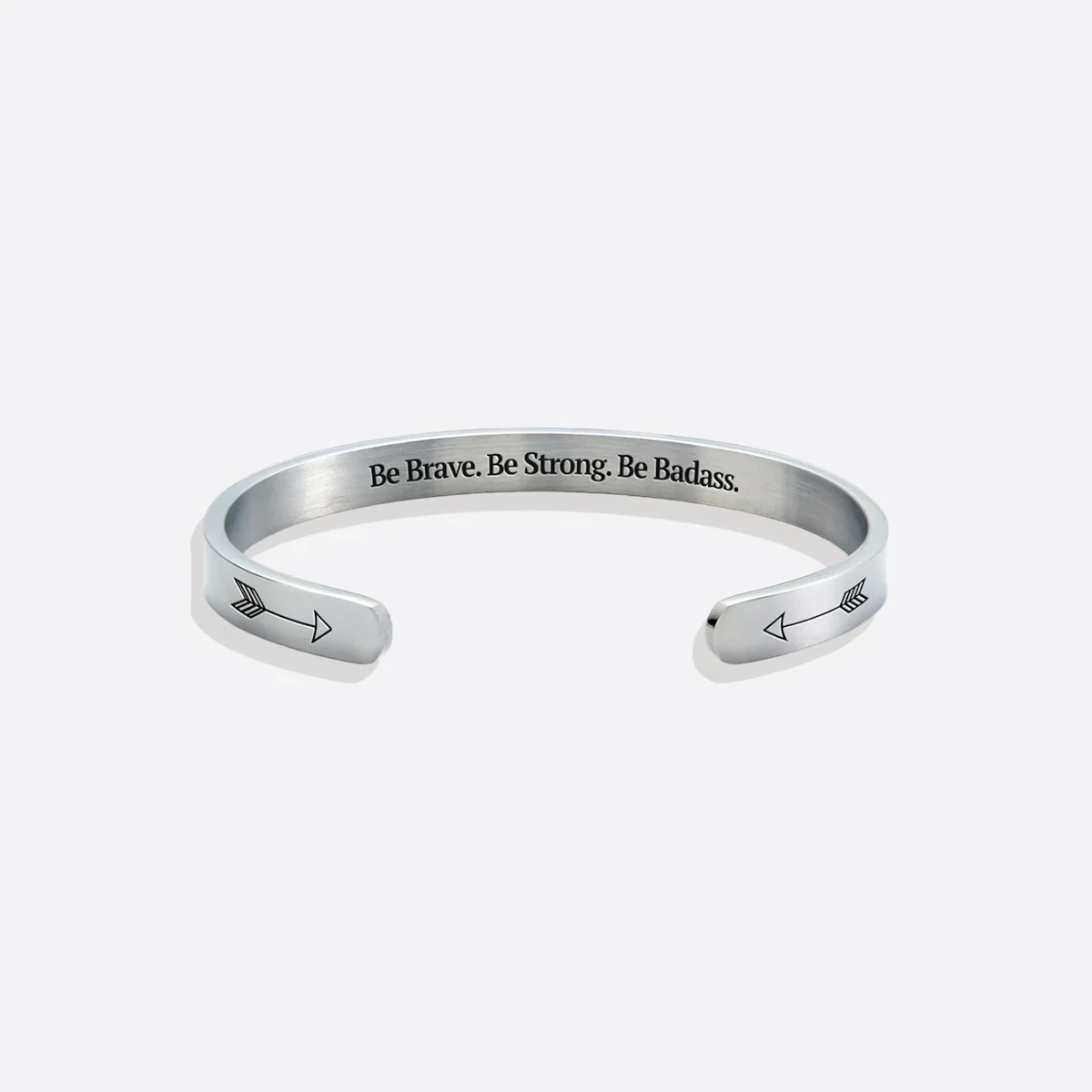 Be Brave. Be Strong. Be Badass. Personalizable Cuff Bracelet - Image 36
