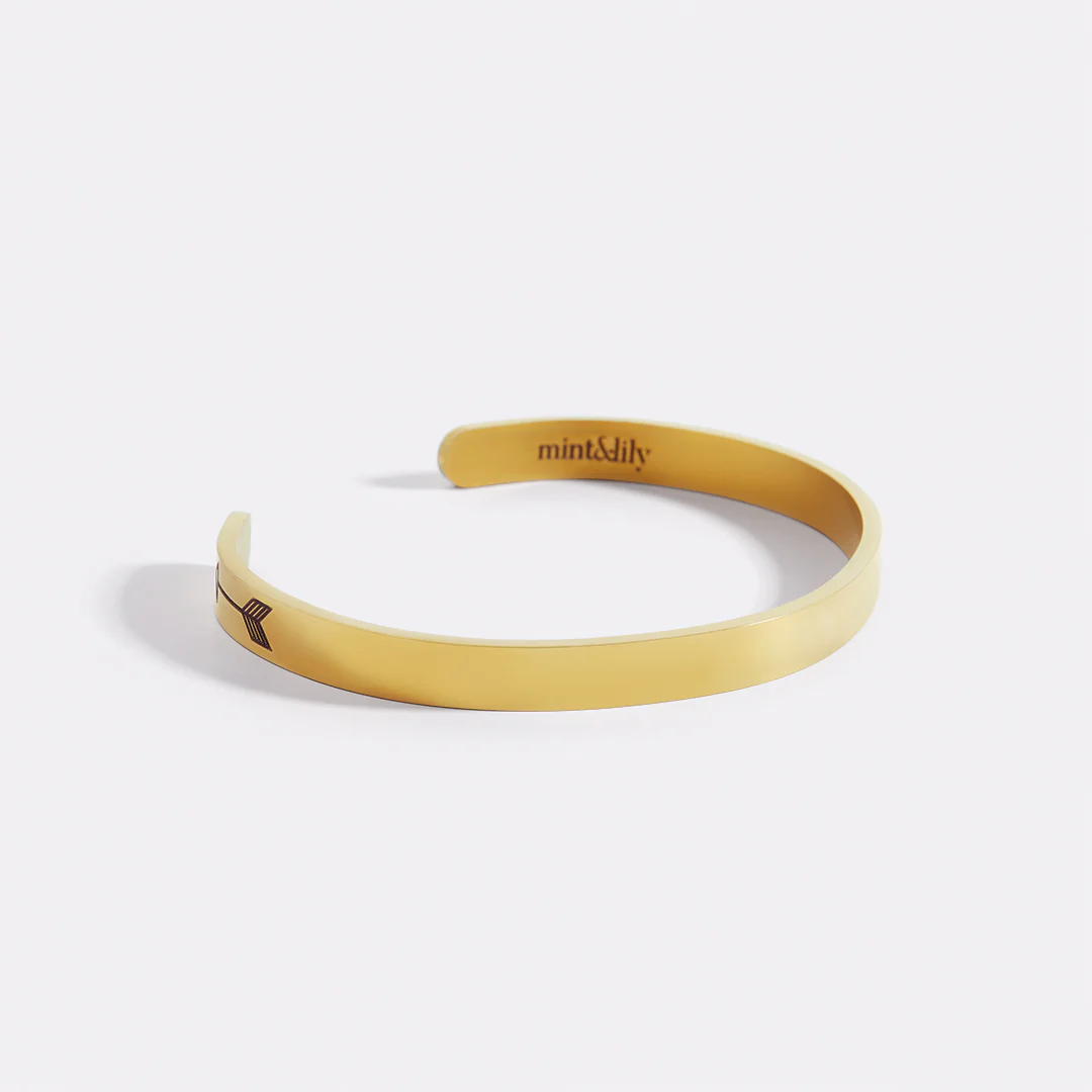 Be Brave. Be Strong. Be Badass. Personalizable Cuff Bracelet - Image 7