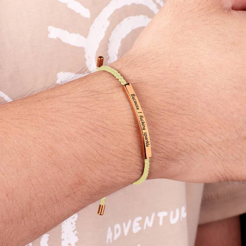 Because I F♥cking Sparkle Inspire Bracelet - Image 20
