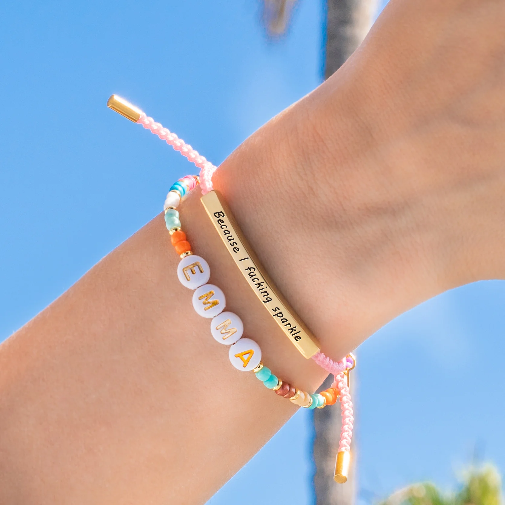 Because I F♥cking Sparkle Inspire Bracelet - Image 64