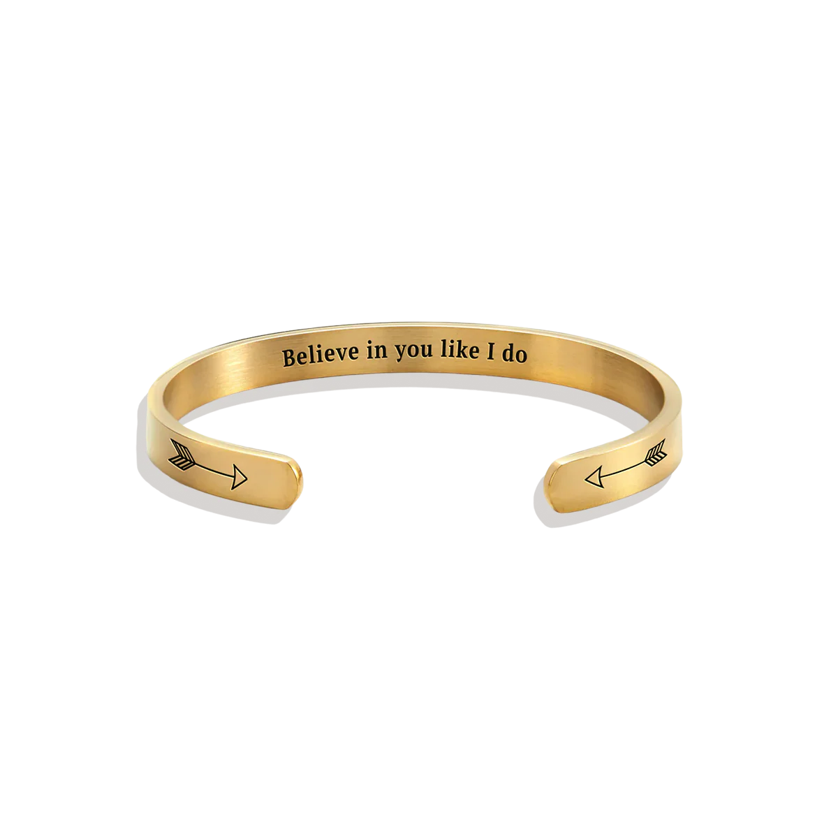 Believe in You Like I Do Cuff Bracelet - Image 4