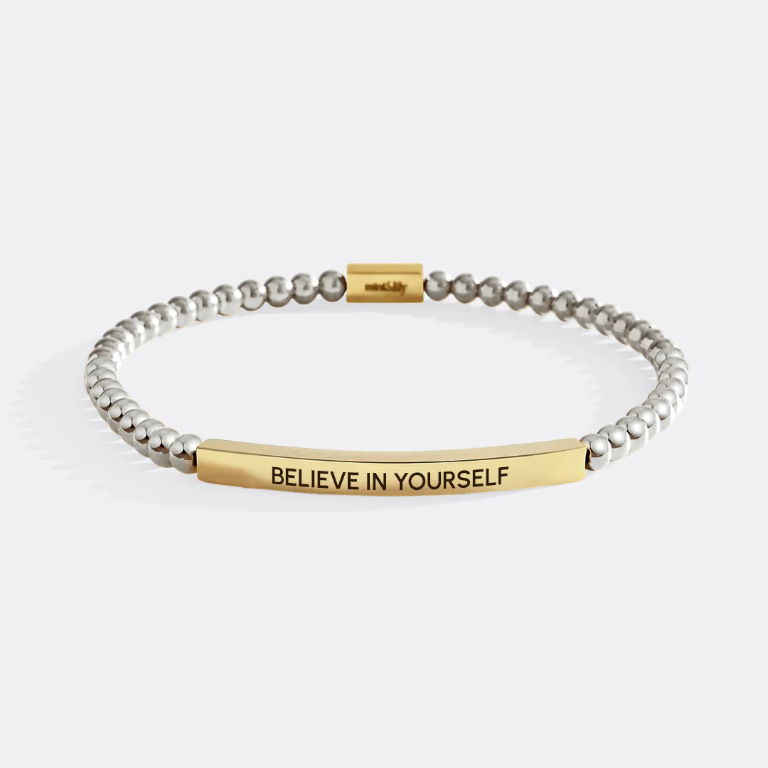 Believe in Yourself Beaded Inspire Bracelet - Image 2
