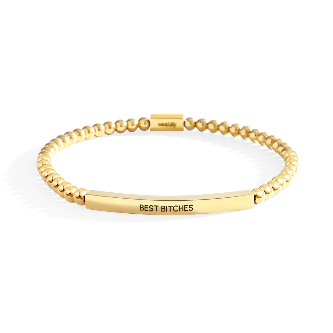 Best Bitches Beaded Inspire Bracelet