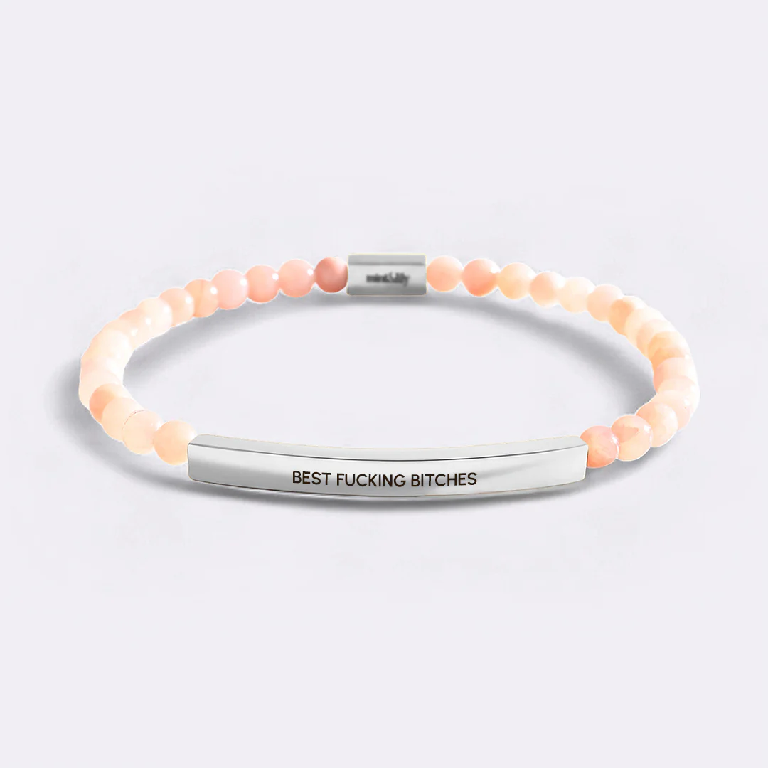 Best Fucking Bitches Beaded Inspire Bracelet - Image 14