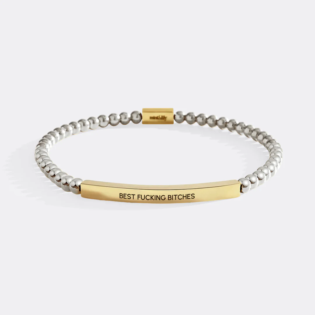 Best Fucking Bitches Beaded Inspire Bracelet - Image 8