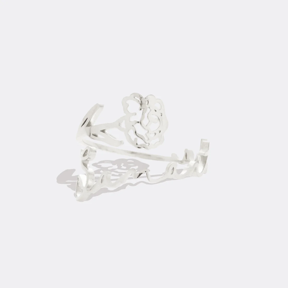 Birth Flower Name Ring - Image 20