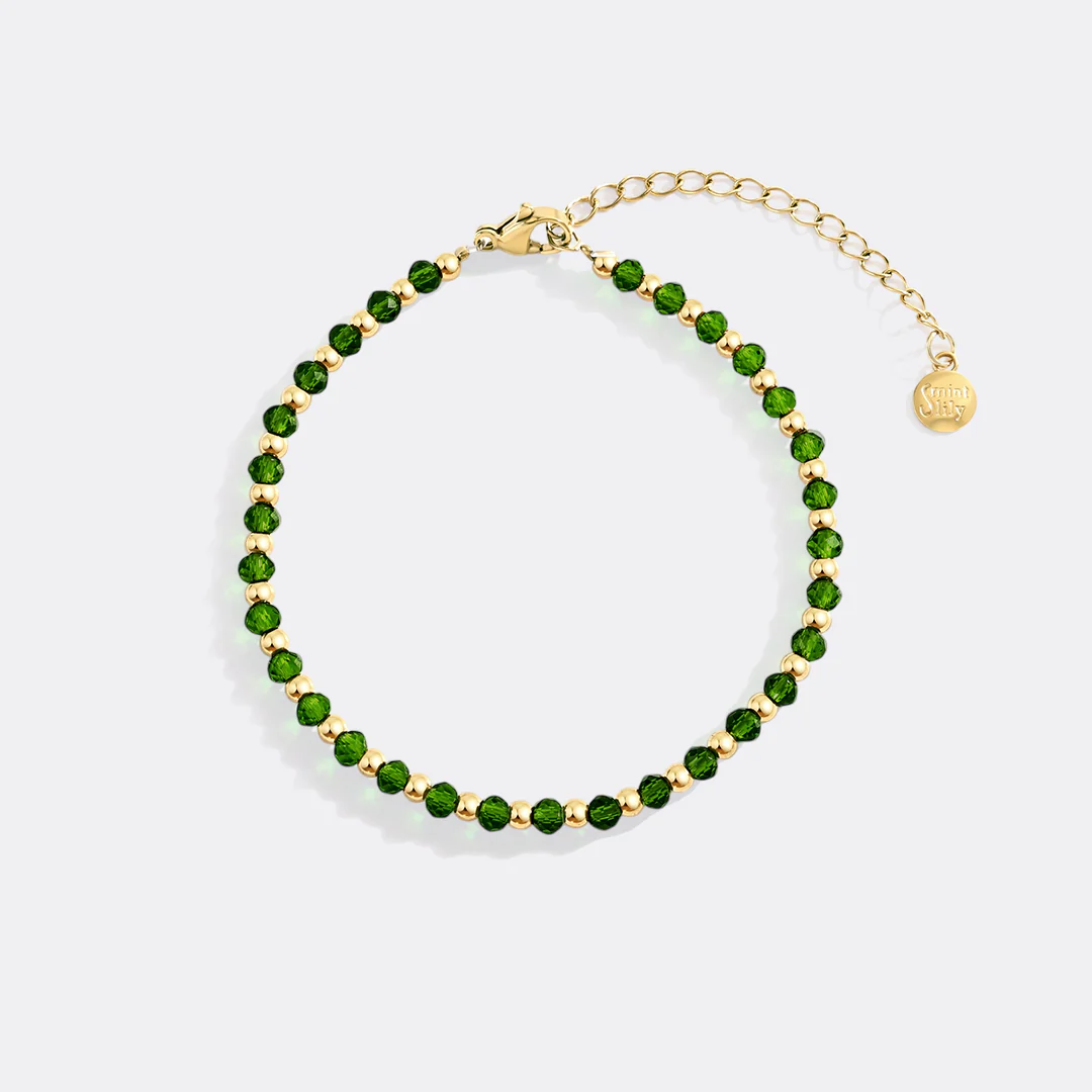 Birthstone and Gold Bead Bracelet - Image 10
