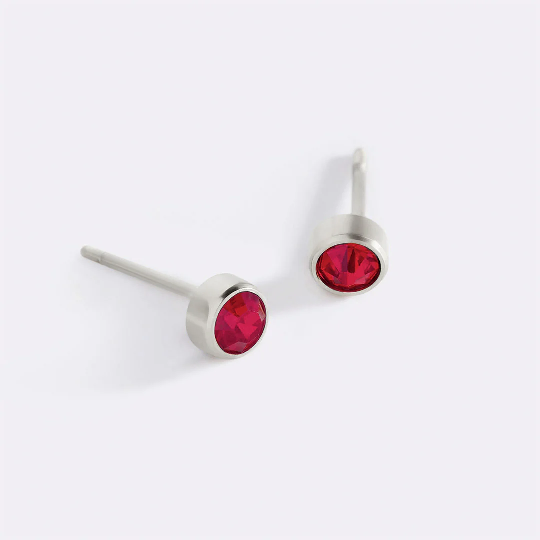Birthstone Bezel Studs - Image 106
