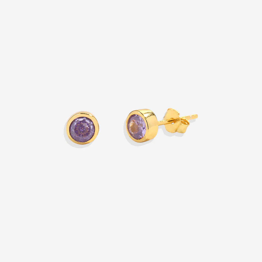 Birthstone Bezel Studs - Image 28