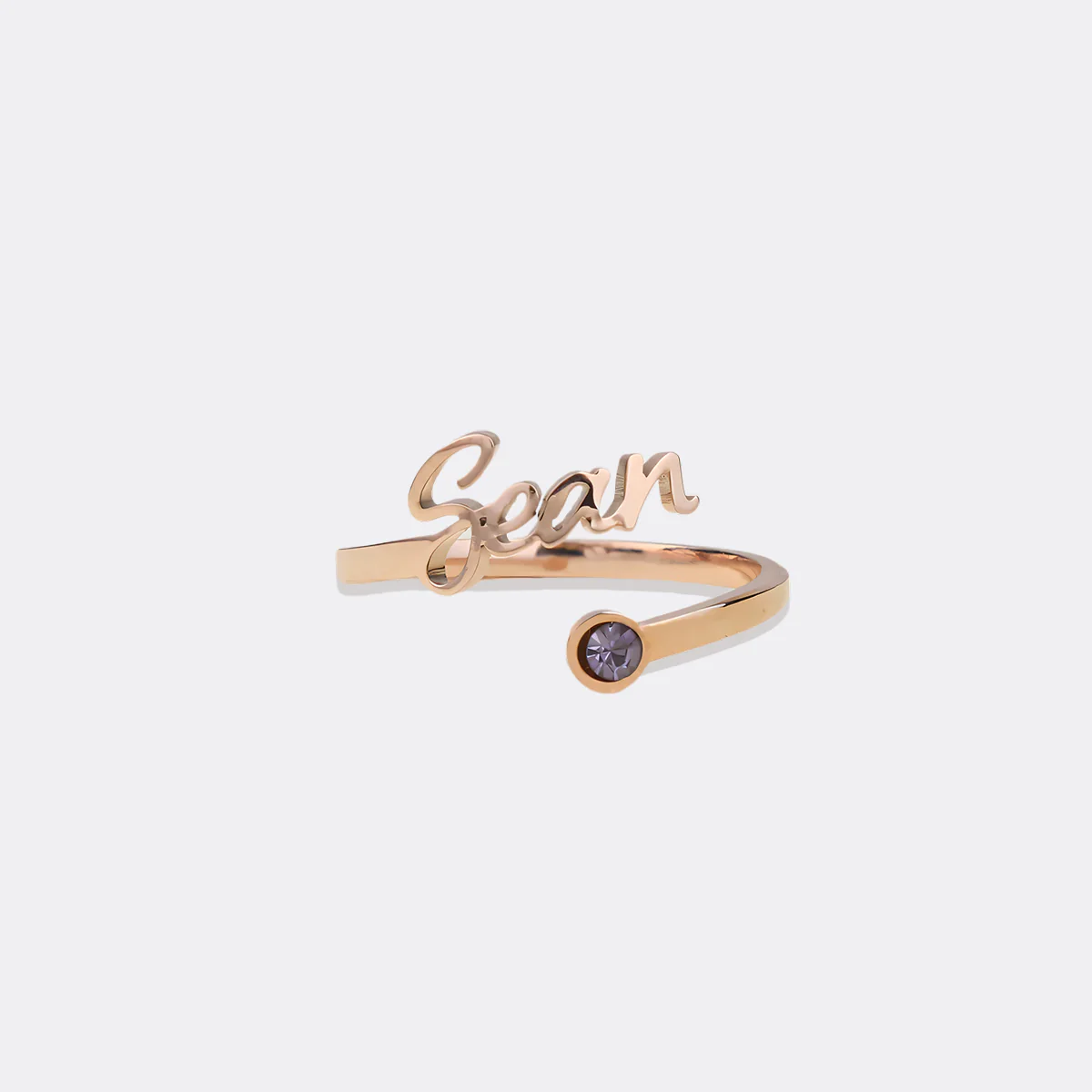 Custom Name Birthstone Ring - Image 35