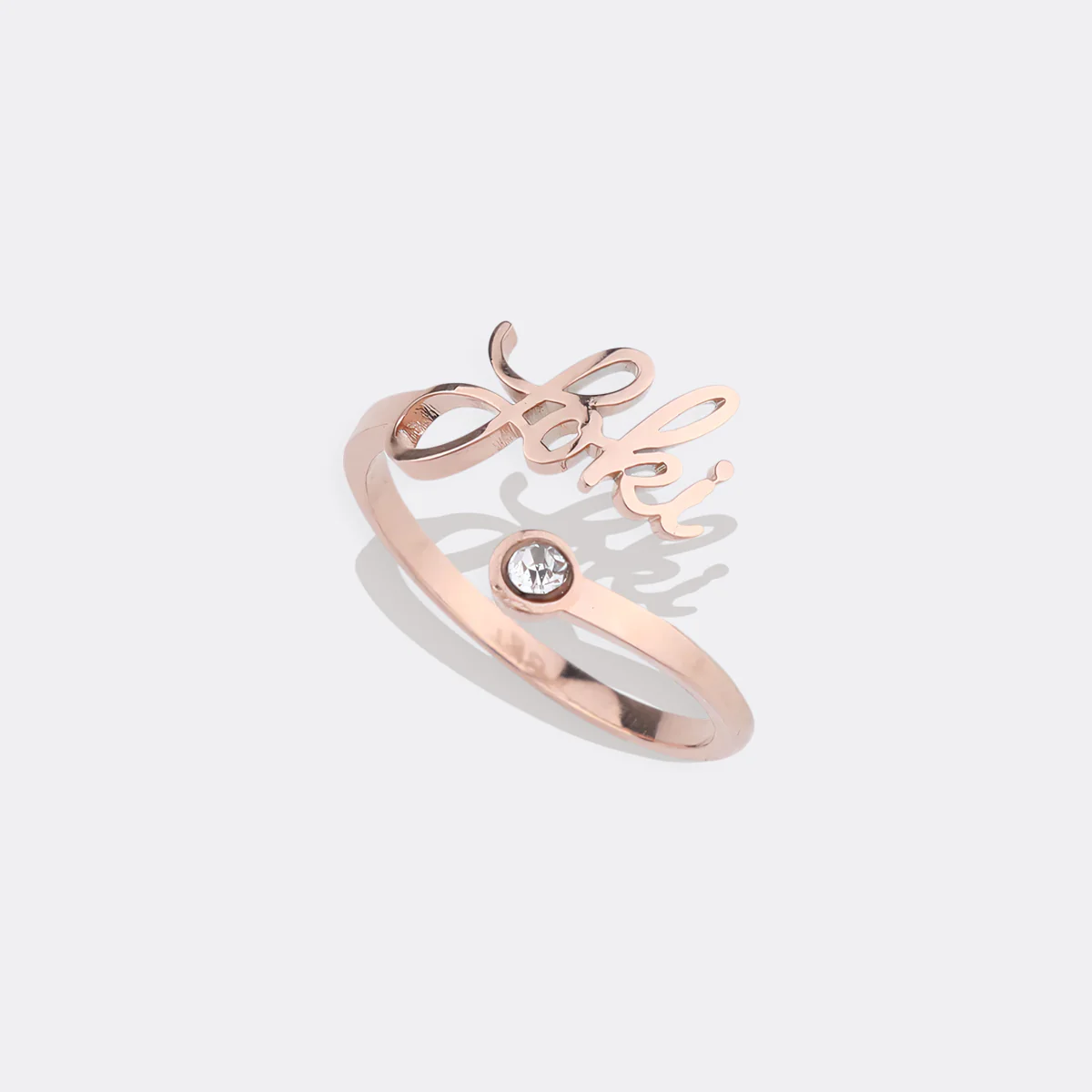 Custom Name Birthstone Ring - Image 36