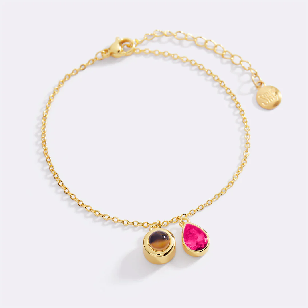 Birthstone Photo Bracelet - Image 104