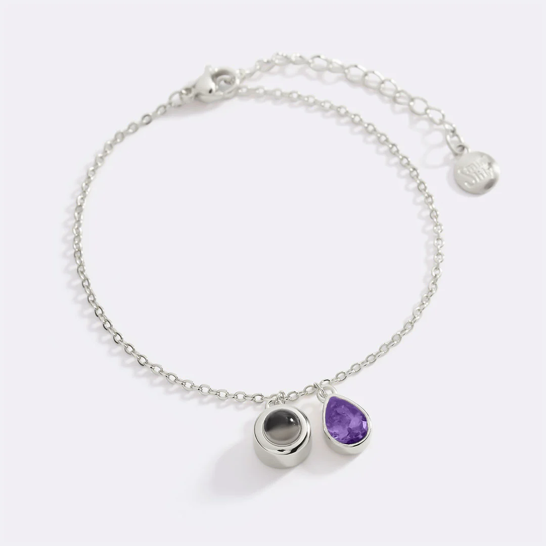 Birthstone Photo Bracelet - Image 106