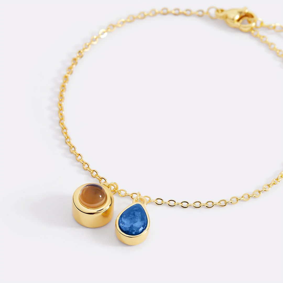 Birthstone Photo Bracelet - Image 75