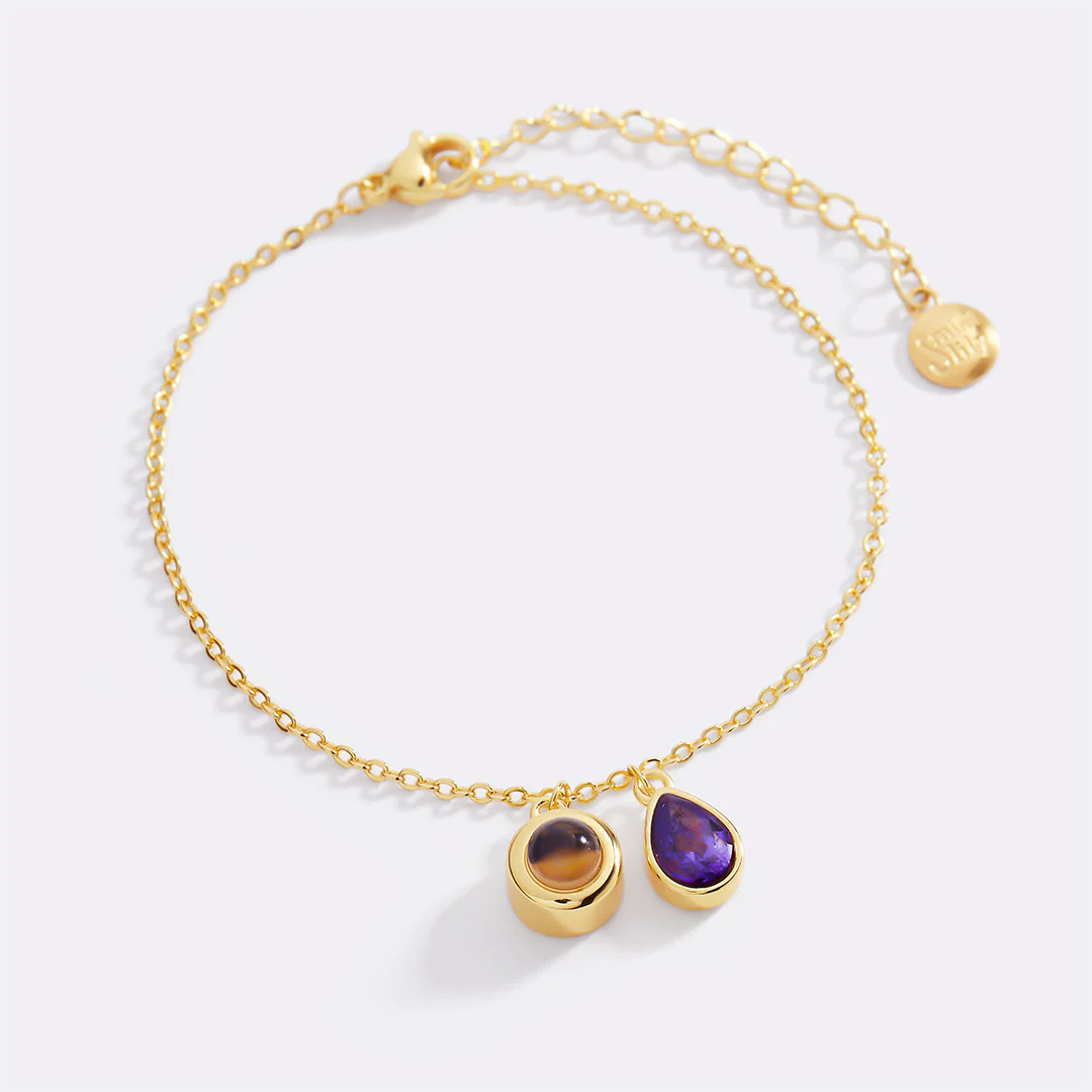 Birthstone Photo Bracelet - Image 86