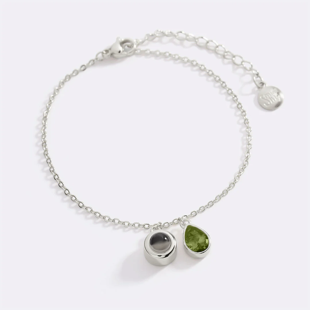 Birthstone Photo Bracelet - Image 91