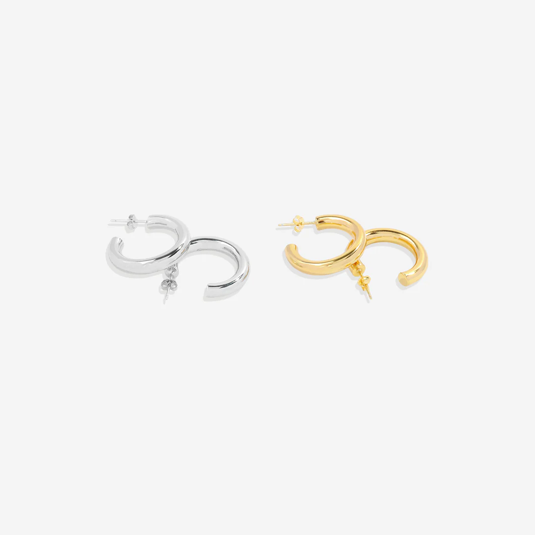Bold Hoop Earrings - Image 7
