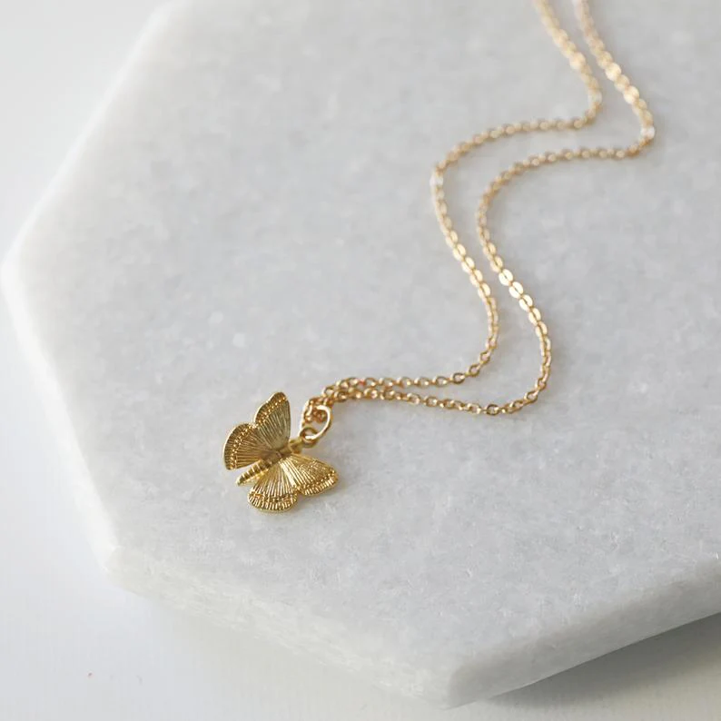 Butterfly Pendant Necklace - Image 14