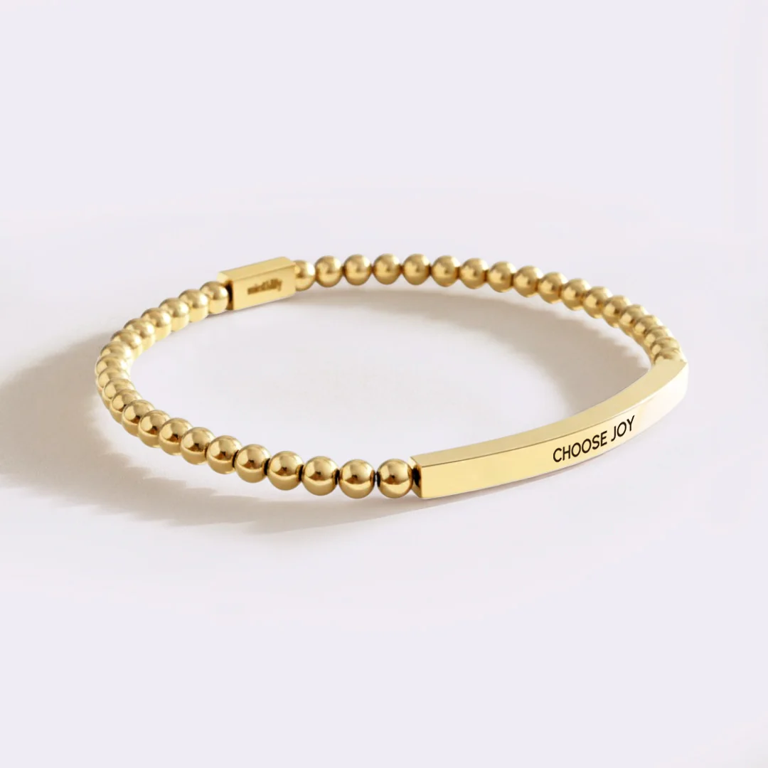 Choose Joy Beaded Inspire Bracelet - Image 6