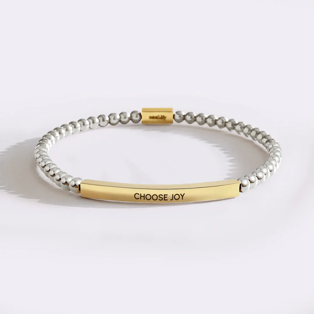 Choose Joy Beaded Inspire Bracelet - Image 9