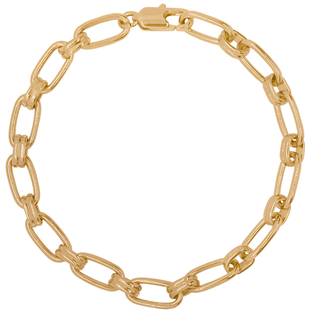 Chunky Paperclip Chain Bracelet - Image 3