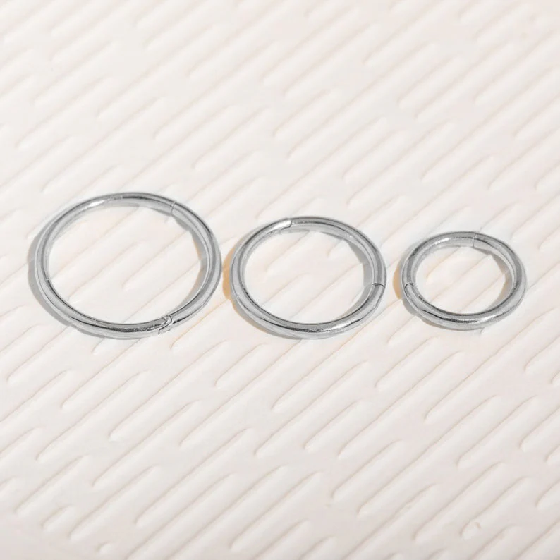 Classic Cartilage Hoop Earrings | 16g - Image 19