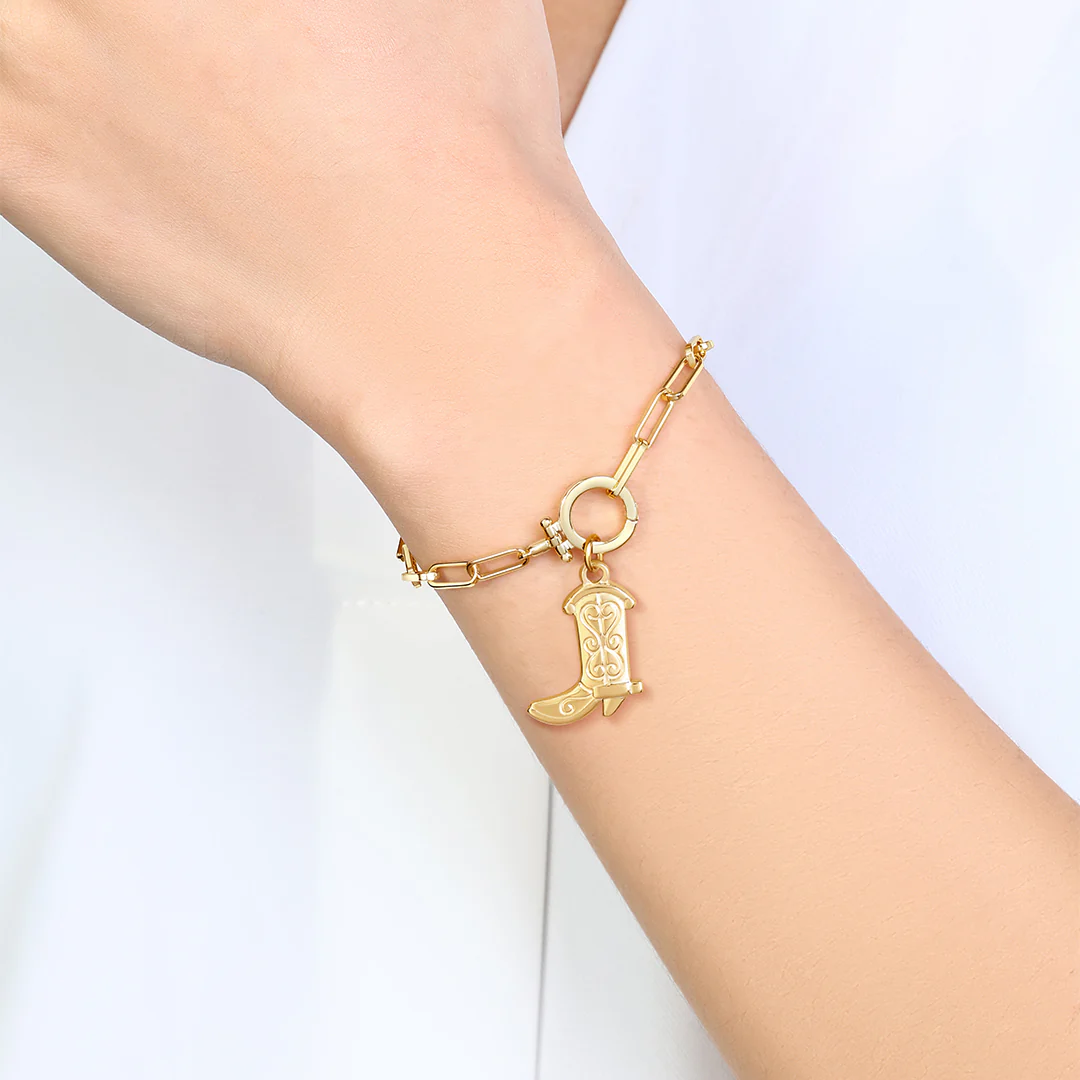 Cowgirl Boot Charm - Image 2