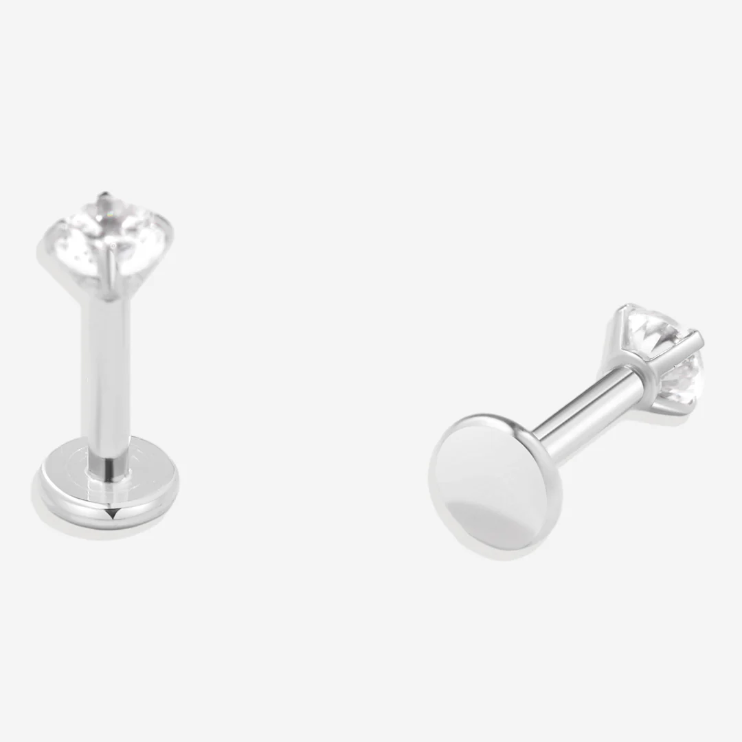 Crystal Sleeper Flatback Studs | 18g - Image 18