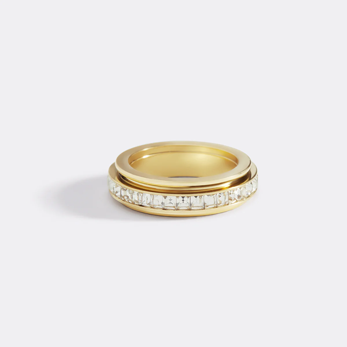 Crystal Statement Spinning Fidget Ring - Image 20
