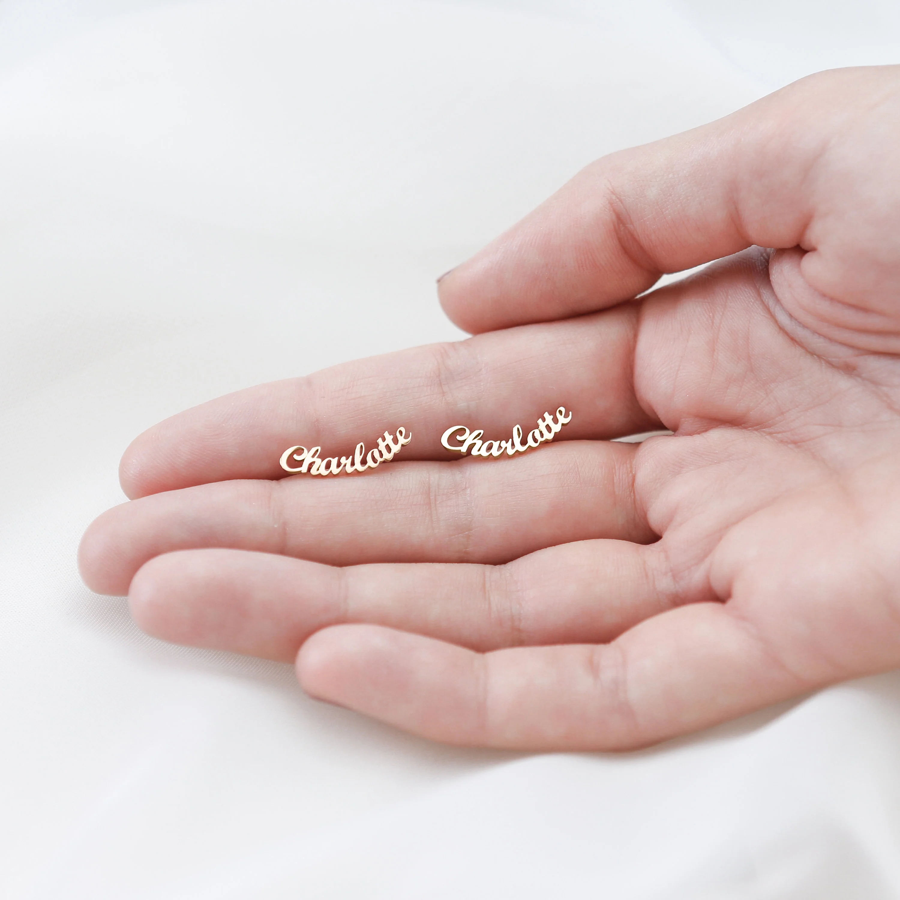 Custom Name Earrings - Image 6