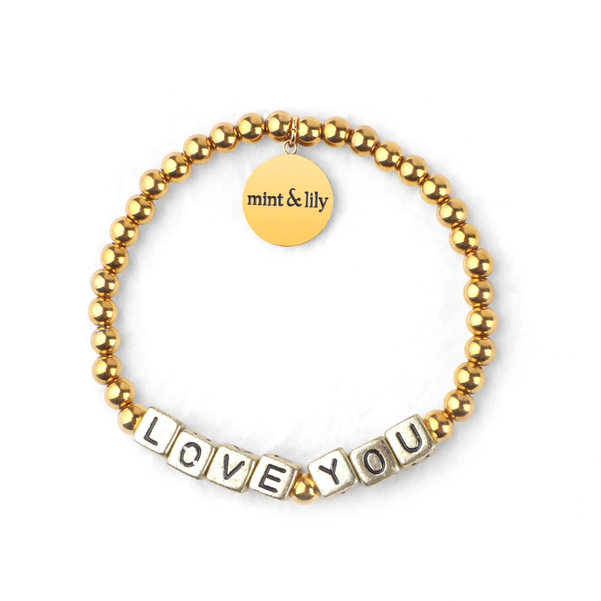 Custom Waterproof Gold Beaded Friendship Bracelet - Image 30