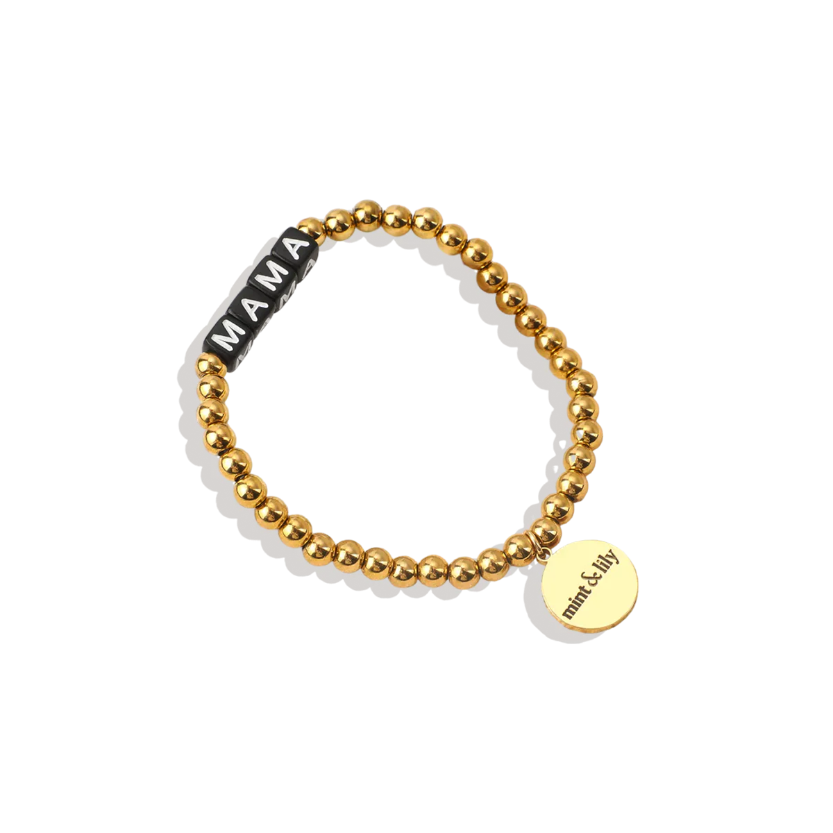 Custom Waterproof Gold Beaded Friendship Bracelet - Image 8