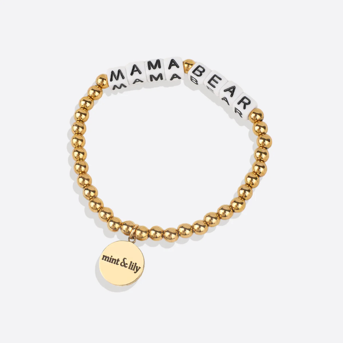 Custom Waterproof Gold Beaded Friendship Bracelet - Image 9