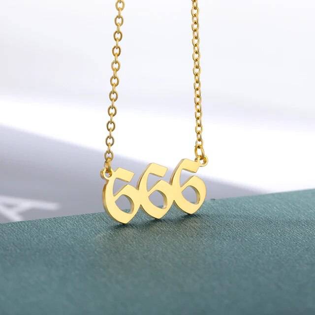 Dainty Angel Number Necklace - Image 14