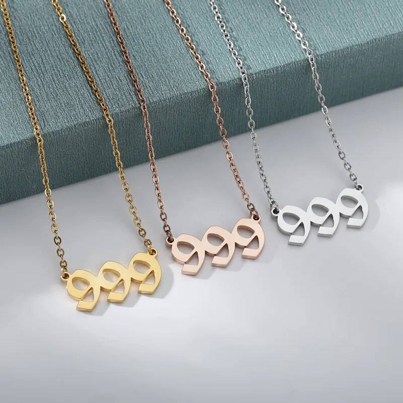 Dainty Angel Number Necklace - Image 21