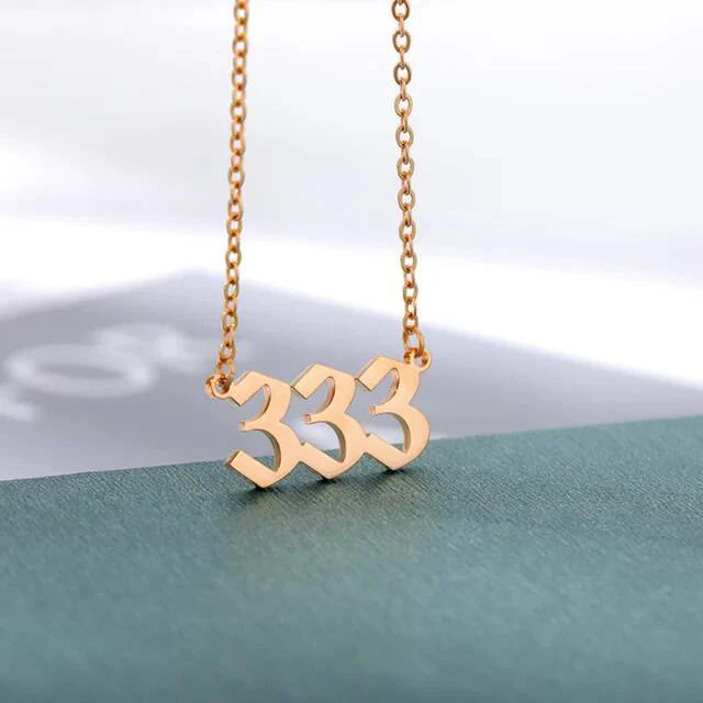 Dainty Angel Number Necklace - Image 26
