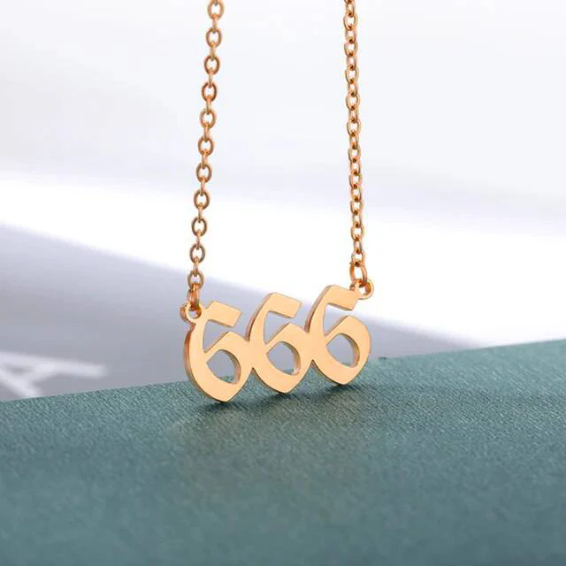 Dainty Angel Number Necklace - Image 29