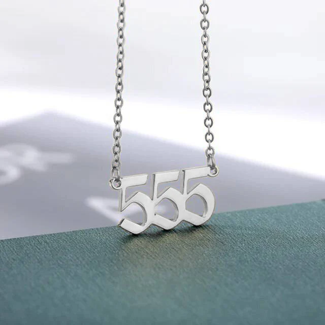 Dainty Angel Number Necklace - Image 39