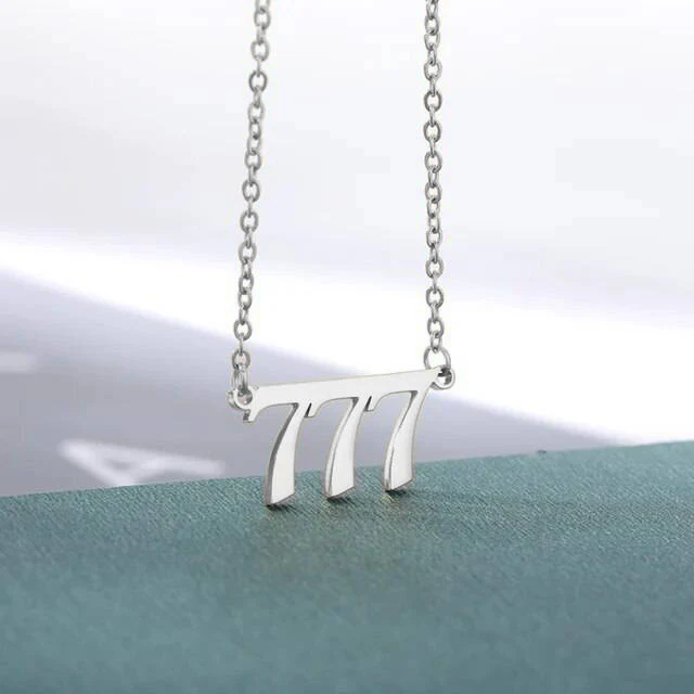 Dainty Angel Number Necklace - Image 41