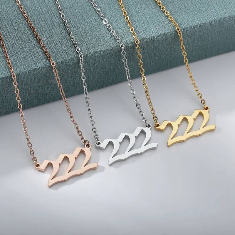 Dainty Angel Number Necklace - Image 7