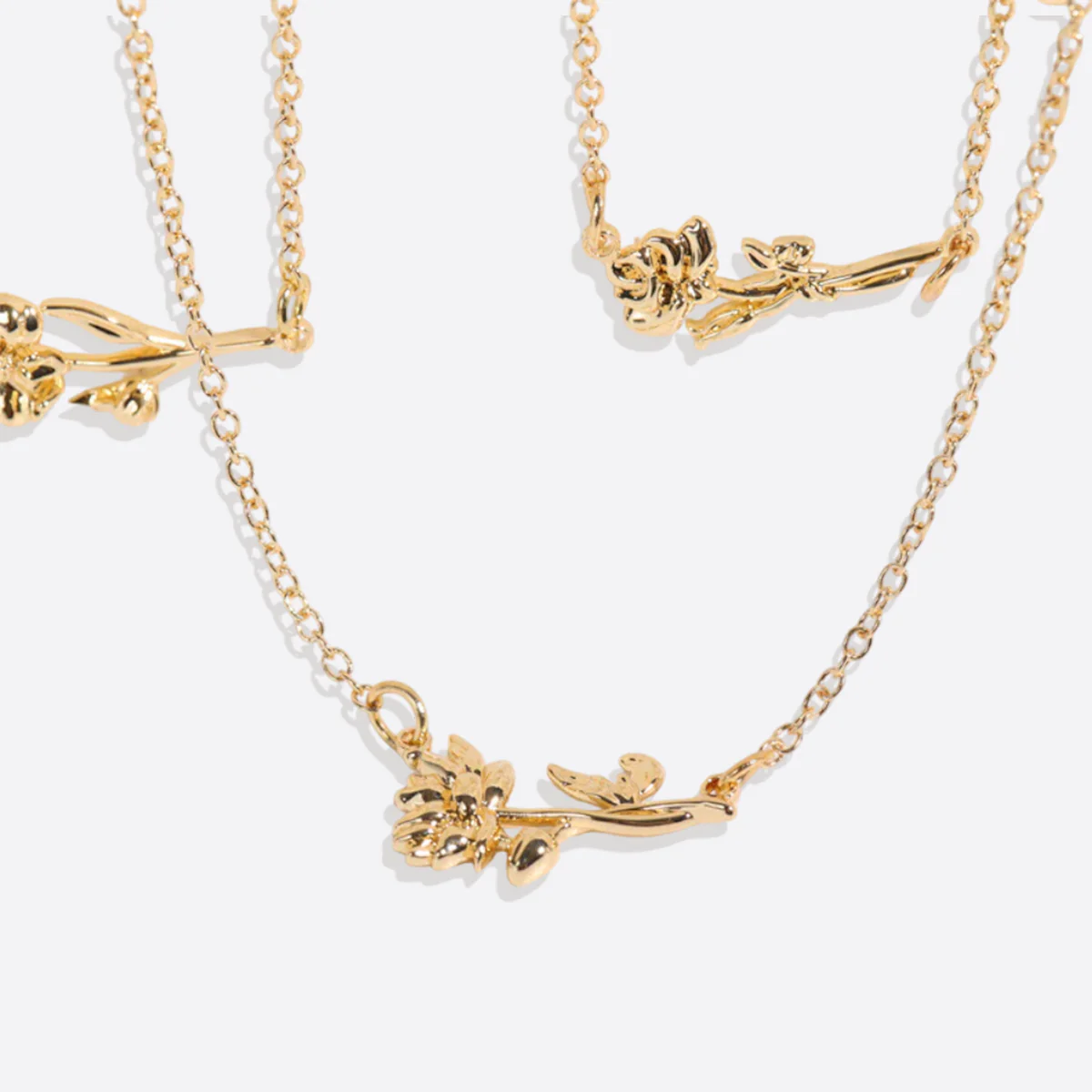 Dainty Birth Flower Necklace - Image 7