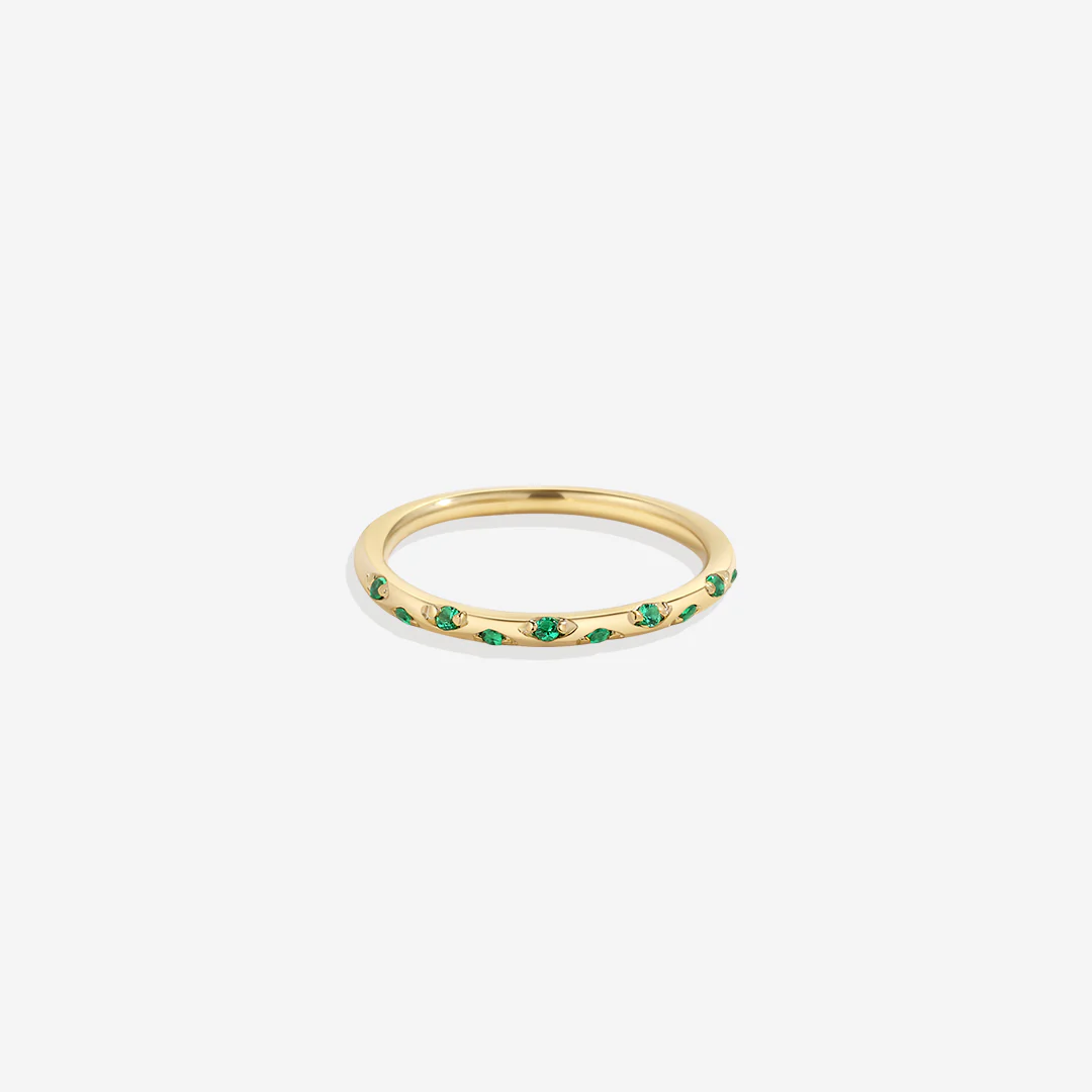 Dainty Constellation Birthstone Ring - Image 12
